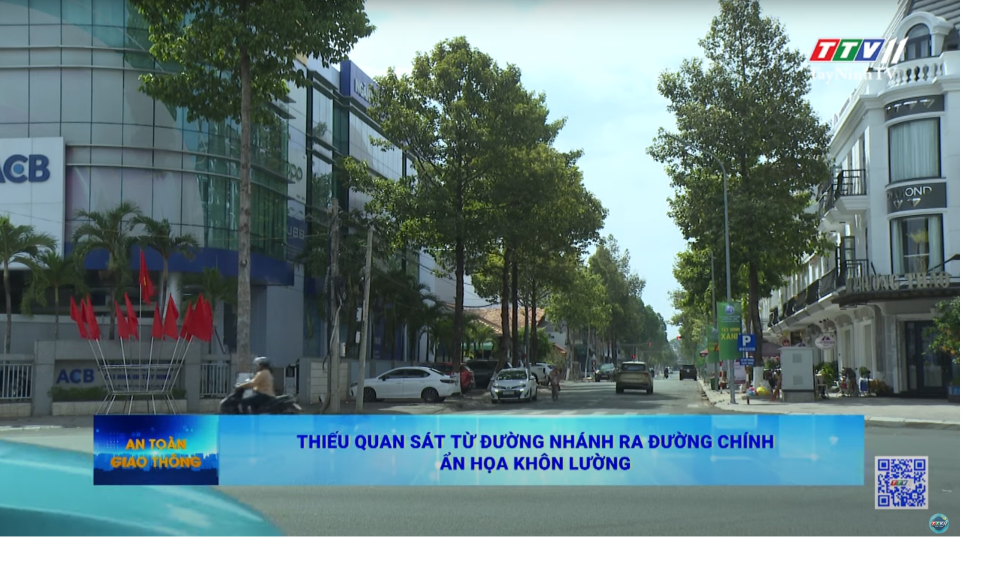 Thiếu quan sát từ đường nhánh ra đường chính: Ẩn họa khôn lường | AN TOÀN GIAO THÔNG | TayNinhTV